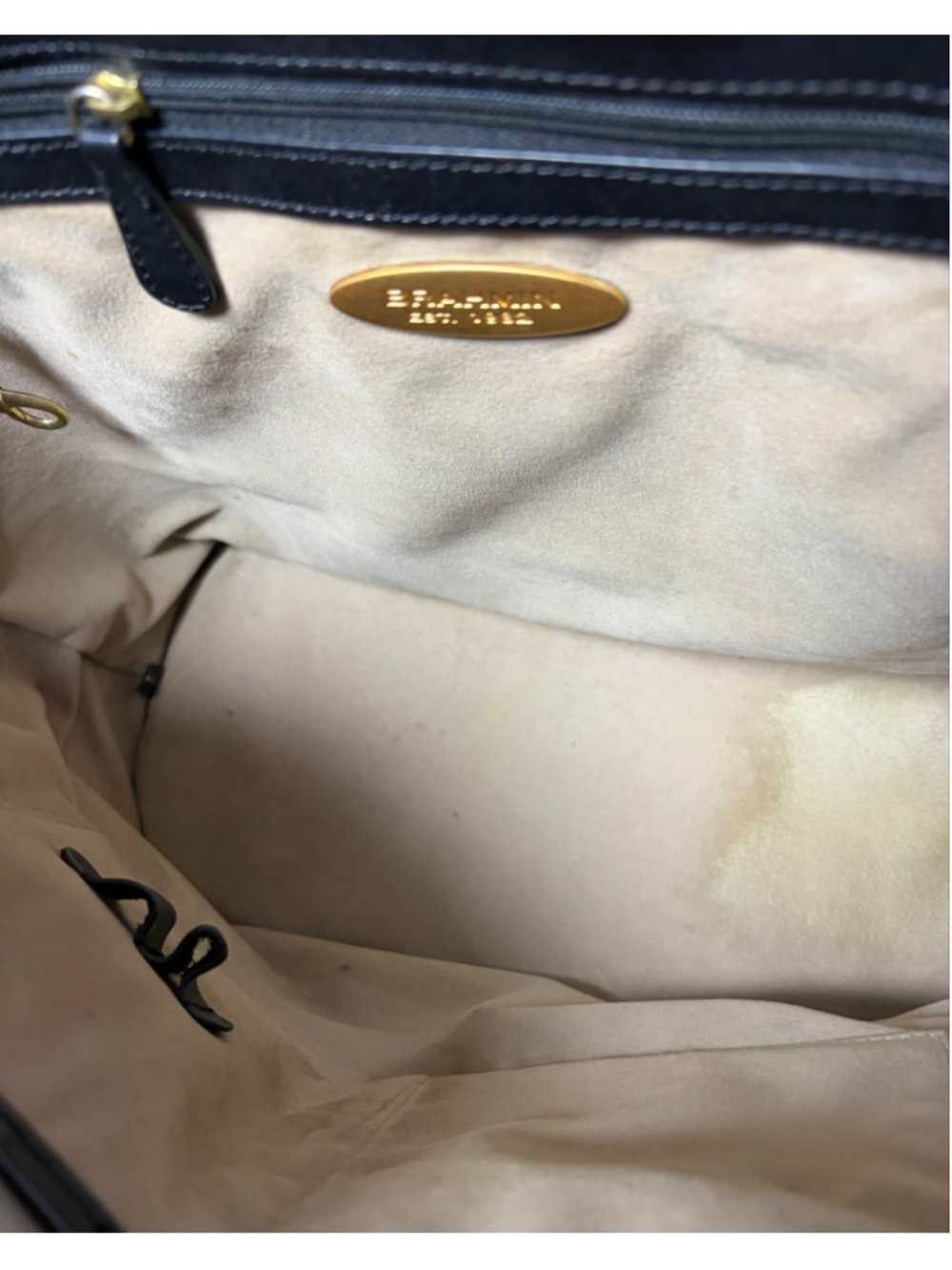 🔥 VINTAGE GRAIL! Rare 90s BRAHMIN Tuscan Croc & Smooth Leather Shoulder Tote Ba - Picture 6 of 7